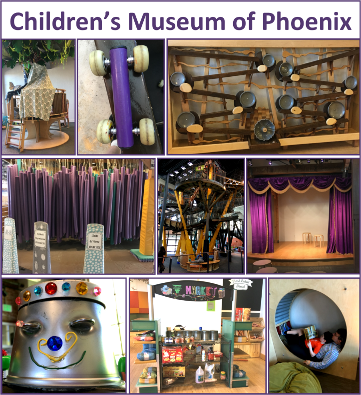 photos from the Children's Museum of Phoenix